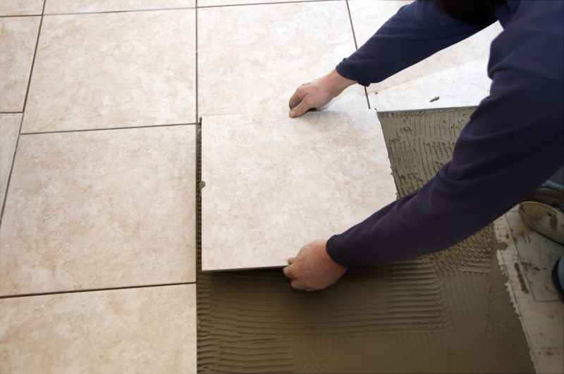 Tile Floor Installation